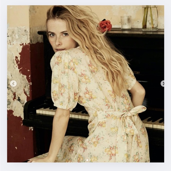 Doen Dresses & Skirts - Rare DÔEN Wisteria Dress – Size Small – NWOT – Botanical Print